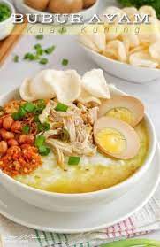 Resep Bubur Ayam Kuah Kuning Untuk Sarapan Sehat