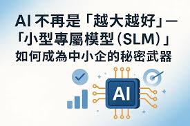 AI 不再是「越大越好」— 「小型專屬模型(SLM)」如何成為中小企的 ...