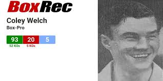 BoxRec: Coley Welch