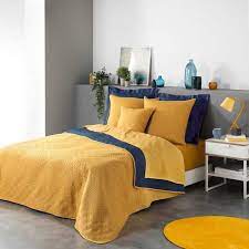 Couvre lit microfibre andrea 240×220 bleu gris. Couvre Lit Matelasse En Microfibre Bicolore Rose Gris 220 X 240 Cm Achat Vente Jetee De Lit Boutis Cdiscount