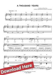 Easy piano keyboard lesson tutorials for beginner pianists. Christina Perri A Thousand Years Sheet Music Notes Learning To Play Most Popular Songs