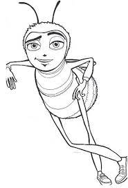 So here they are, your kids will love coloring the colouring sheets and playing with the mask after they watch the movie. Bee Movie Coloring Pages 10 Free Printables