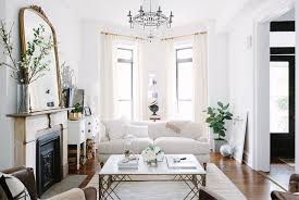 This set includes a leaf and two extra chairs for extended company or family, but allows you to shorten to allow for more room space. The Everygirl Cofounder Alaina Kaczmarski S Greystone Home Tour The Everygirl