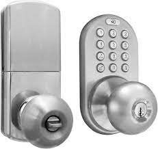 You can choose to use an electronic handle, which combines the electronic lock and door handle into one unit, or opt for an electronic deadbolt that will take the place of the. The Best Door Knob Locks And Mechanisms For Indoor And Outdoor Use