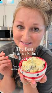 Super easy potato salad recipe perfect for summer cookouts 😎😋☀️ #recipes  #easyrecipes #potatosalad #summerrecipes #recipe #cookout