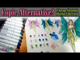 Copic Alternative Cheap Alcohol Marker Review And Time