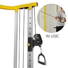 Everyday Essentials 1000 Pound Capacity Multi Function Adjustable Power Cage With J Hooks Dip Bars And Other Optional Attachments Walmart Com In 2021 Homemade Gym Equipment Dip Bars At Home Gym