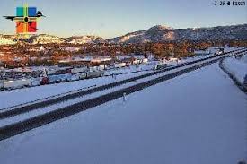 Roads are still closed from Las...