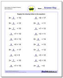 Algebra based word problems 3. Pre Algebra Worksheets