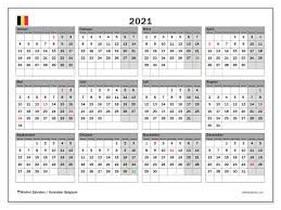 Kostenloser jahreskalender für das jahr 2021 zum ausdrucken (pdf), inklusive brückentage. Kalender Belgien 2021 Zum Ausdrucken Michel Zbinden De