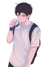 Vangwen Drink Milk Haikyuu Kageyama Haikyuu Anime Kageyama Tobio