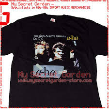 It was released in autumn 1985 as the third single from the band's debut album, hunting high and low. A Ha The Sun Always Shines On T V T Shirt