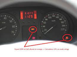 Platine spécifique et miroir réglable. Eteindre Le Voyant Serv Et Gaz Allume Clio Ii Gpl Tuto