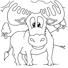 Select from 35970 printable crafts of cartoons, nature, animals, bible and many more. Cute Baby Moose Coloring Page Download Print Online Coloring Pages For Free Color Nimbus