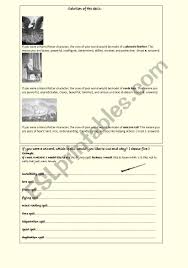 Simple Past Tense In Harry Potter S Biography Spells And Quiz Esl Worksheet By Sona21