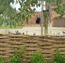 Cotswold Handmade Natural Willow Wicker Garden Border Edging Hurdle Garden Patio Landscaping Garden Mat Willow Garden Garden Border Edging Garden Edging