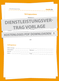 Maybe you would like to learn more about one of these? Mustervertrag Fur Dienstleistungen Markt De