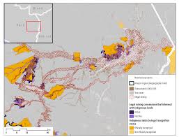 Satellite images and gis layers from the study. Undermining Rights World Resources Institute