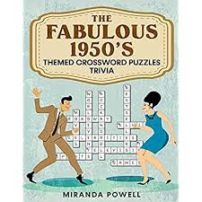 There was something about the clampetts that millions of viewers just couldn't resist watching. Buy The Fabulous 1950 S Themed Crossword Puzzles Trivia Paperback May 18 2021 Online In Indonesia B095gj4q2z