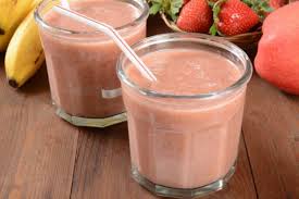 Recette De Smoothie Banane Fraise Et Pomme Rapide Recette Recette Smoothie Pomme Recette Avec Des Fraises Smoothie Banane Fraise