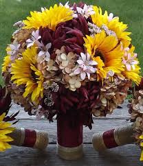 Sunflowers, hydrangea, and white roses. Impressive Ideas Can Change Your Life Wedding Flowers Decoration Groom Boutonniere Wed Orange Wedding Flowers Gold Wedding Flowers Flower Centerpieces Wedding