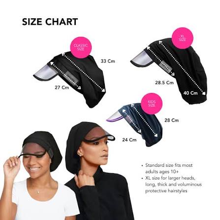 Hairbrella Women's Waterproof Rain Hat - Satin-Lined, Packable, Sun Protection Foldable Hat