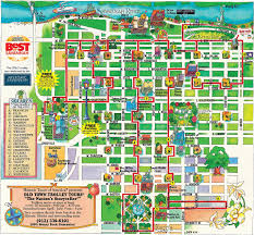 Old Town Trolley Tours Of Savannah Route Map Savannah Chat Savannah Tours Savannah Ga Map