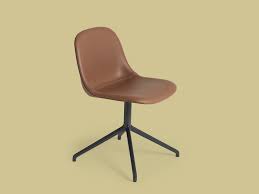 Refined And Vibrant Office Chair Decor Inspiration From Muuto The Fiber Side Chair Brings A New Perspective Side Chairs Fiber Siding Colours That Go Together