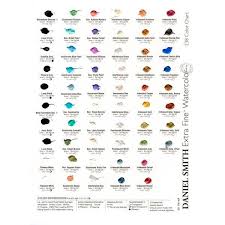 We test the color on my usual test sheet, and also see how. Daniel Smith Watercolour 238 Dot Card Watercolors Store Of Fine Arts
