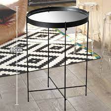 Set of (2) cast machine base coffee table bases legs 18 tall cast aluminum coffee table legs like cast iron fast and free shipping bearhollowsupply 5 out of 5 stars (801) $ 159.99 free shipping add to favorites table base / table legs / coffee table legs / metal table legs / pedestal table base / dining table base / table base / metal legs. Side Table Iron Black Height 60cm Malcolm Meinelampe