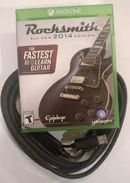 Rocksmith 2014 Edition Remastered Microsoft Xbox One 2014 With Cable Rocksmith 2014 Xbox One Xbox
