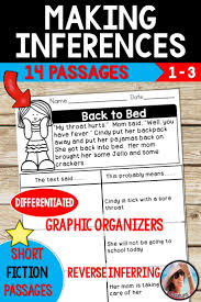 Making Inferences Worksheets Making Inferences Passages Inferring Actitivies Making Inferences Reading Comprehension Activities Inference