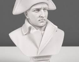 Napoleon Bonaparte Bust Marble Sculpture Small