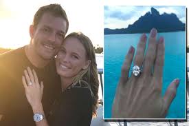 Caroline wozniacki was seen sporting a diamond ring on her left ring finger while she and her boyfriend, golfer rory mcilory, arrived in australia for the start of her 2013 tennis season. Caroline Wozniacki Is Engaged Again And Showing Off Her New Ring Tennis Planet Me