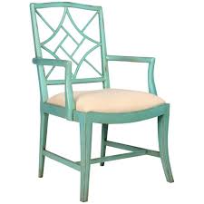 Bungalow 5 Evelyn Arm Chair Dining Chairs Arm Chair Seafoam Green Stephanie Cohen Home Rustic Armchair Green Armchair Pastel Furniture