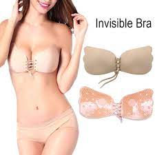 Buy Fashion Women Backless Strapless Invisible Push Up Bra Self Adhesive Gel Magic Stick Silicone Bra At Affordable Prices Free Shipping Real Reviews With Photos Joom