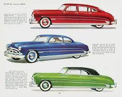 1951 Hudson Super Six Custom Series Hudson Car Vintage Cars Vintage Cars 1950s