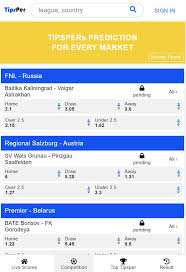 Well analyzed singles and combo. Tipsper Football Prediction For Every Market For Android Apk Download