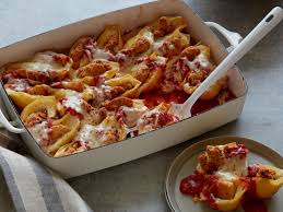 Chicken Parmesan Stuffed Shells Recipe Food Network Recipes Recipes Food