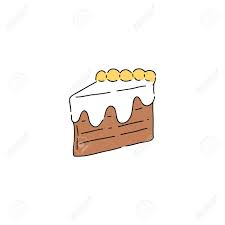 And he should be beautiful. Sweet Piece Of Chocolate Cake Drawing Slice Of Delicious Dessert Royalty Free Cliparts Vectors And Stock Illustration Image 123466048