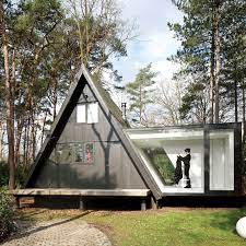 One of the reasons is that solid color stain will last longer than paint on cedar ceiling. 30 All Black Exterior Modern Homes Dwell