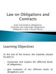 These obligations stand midway between the above two. What Is Divisible Obligation Example