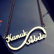Get Ur Name Necklace N Key Chain N Much More Jz Whtssap Me On 9664127621 Name Necklace Necklace Arrow Necklace