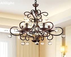 Elegant Luxury Vintage Crystal Chandelier Lighting Fixtures Retro Metal Fancy Lamp For Restaurant Dining Living Room Decor Light Chandeliers Aliexpress