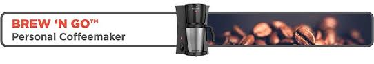 It has nothing much to offer in terms of. Personal Coffeemaker Machine Brew N Go Personal Dcm18s Black Decker