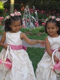 Incorporate stark white buds and baby's breath to. Wedding Hairstyles Little Black Girl Hairstyle For Wedding