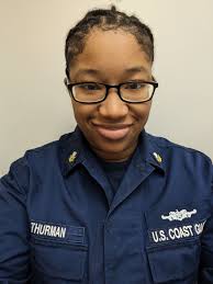 Women's History Month: featuring OS1 Erika Thurman! OS1 comes from a  military family background and has wanted to serve like her family. She is  the first and only member currently in the