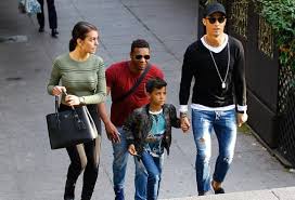 Cristiano ronaldo is the world's most marketable footballer.the former manchester united forward joined serie a side juventus from real madrid for £8. Cristiano Ronaldo Cristiano Jr And Georgina Rodriguez In Madrid Cristiano Ronaldo Daily