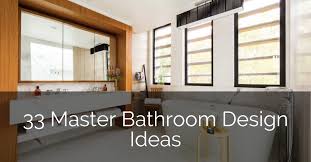 Chandeliers, bathroom lighting, pendants, ceiling lights 33 Master Bathroom Ideas Sebring Design Build Bathroom Remodeling