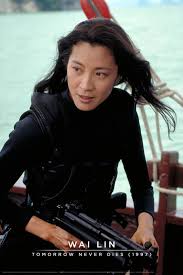James bond sets out to stop a media mogul's plan to induce war between china and the uk in order to obtain exclusive global media coverage. 18 Michelle Y Ideas Michelle Michelle Yeoh Bond Girls